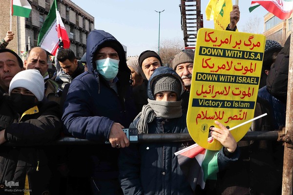 راهپیمایی 22 بهمن تبریز