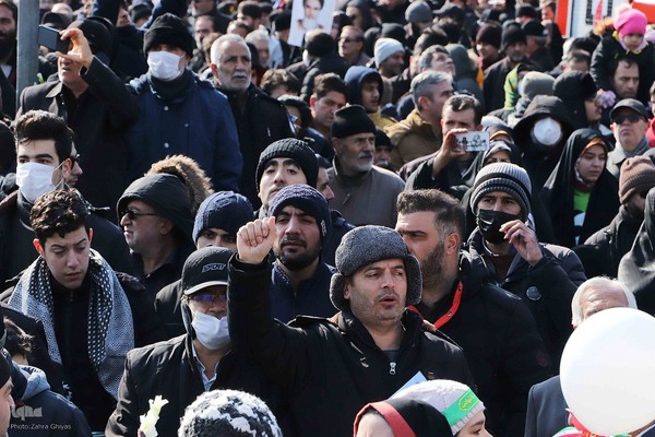 راهپیمایی 22 بهمن تبریز