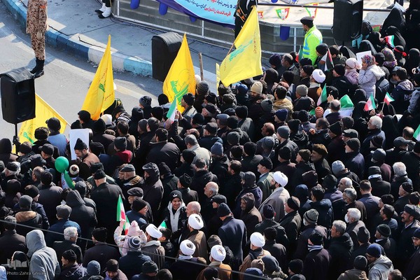 راهپیمایی 22 بهمن تبریز