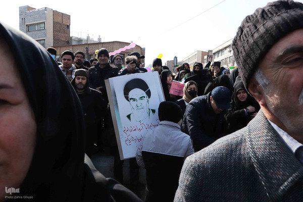 راهپیمایی 22 بهمن تبریز