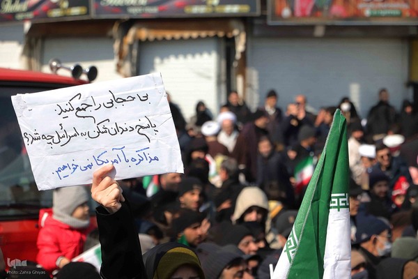 راهپیمایی 22 بهمن تبریز