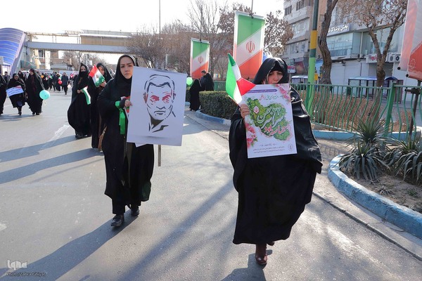 راهپیمایی 22 بهمن تبریز