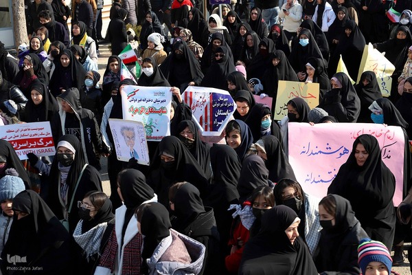 حضور پرشور مردم شهرستان اهر در راهپیمایی 22 بهمن 1403