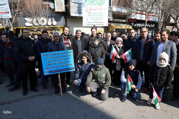 حضور پرشور مردم شهرستان اهر در راهپیمایی 22 بهمن 1403