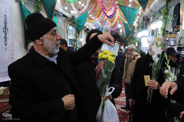 حال و هوای بازار تبریز در نیمه شعبان‎