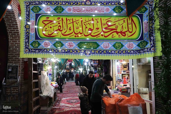 حال و هوای بازار تبریز در نیمه شعبان‎