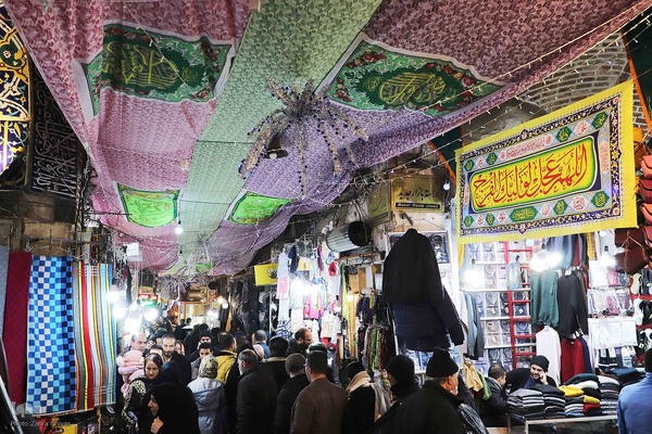 حال و هوای بازار تبریز در نیمه شعبان‎