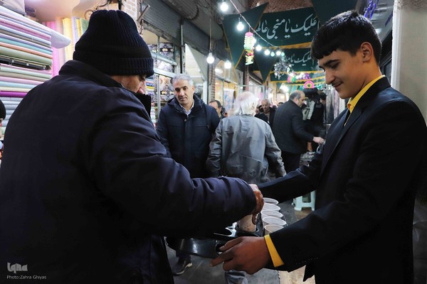 حال و هوای بازار تبریز در نیمه شعبان‎