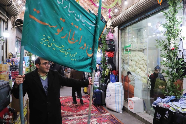 حال و هوای بازار تبریز در نیمه شعبان‎