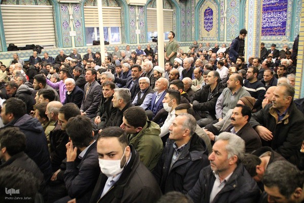 مراسم استقبال از ماه رمضان در اهر