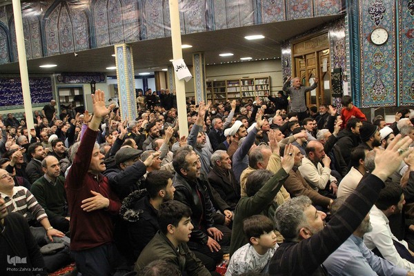 مراسم استقبال از ماه رمضان در اهر