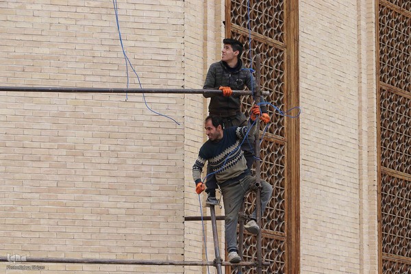 رونمایی ازپرچم طرح ملی زندگی با آیه ها در تبریز
