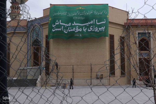 رونمایی ازپرچم طرح ملی زندگی با آیه ها در تبریز