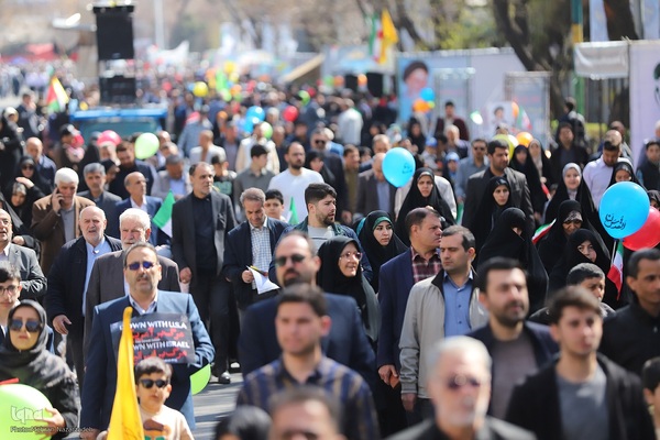 راهپیمایی روز قدس در تبریز‎