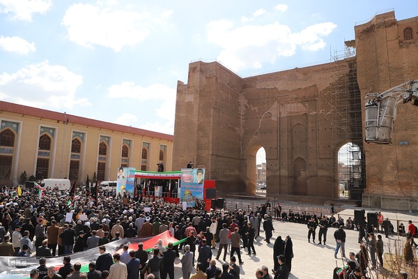 راهپیمایی روز قدس در تبریز‎