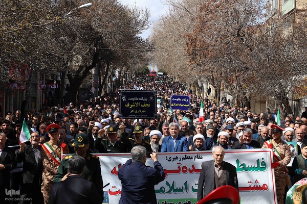 راهپیمایی روز جهانی قدس در اهر