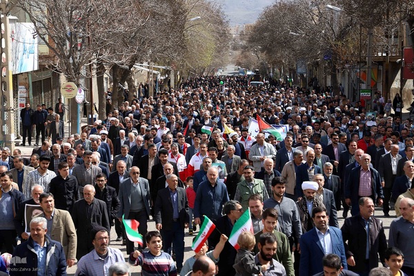 راهپیمایی روز جهانی قدس در اهر