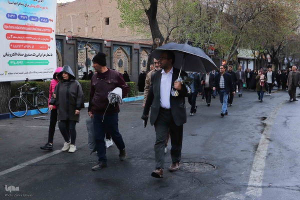 نماز عید فطر در تبریز