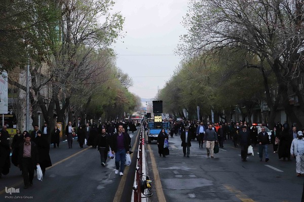 نماز عید فطر در تبریز