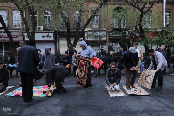 نماز عید فطر در تبریز