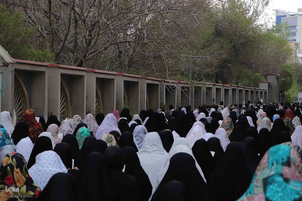 نماز عید فطر در تبریز