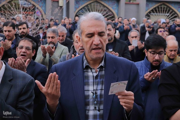 نماز عید فطر در تبریز