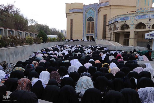 نماز عید فطر در تبریز