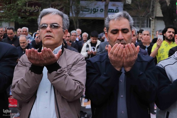 نماز عید فطر در تبریز