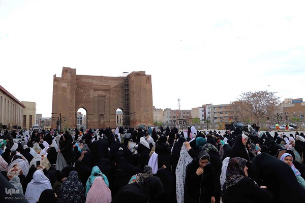 نماز عید فطر در تبریز