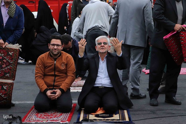 نماز عید فطر در تبریز