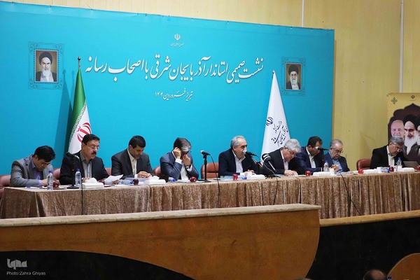 نشست استاندار آذربایجان شرقی با اصحاب زسانه