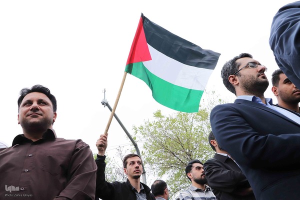 تجمع دانشگاهیان تبریز در محکومیت جنایات رژیم صهیونیستی