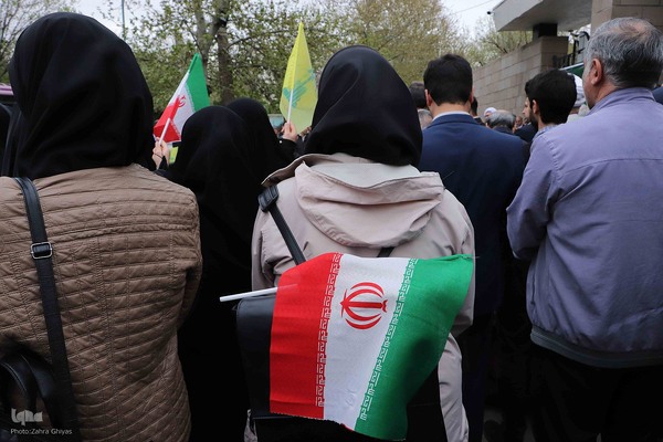 تجمع دانشگاهیان تبریز در محکومیت جنایات رژیم صهیونیستی