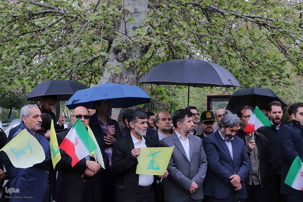 تجمع دانشگاهیان تبریز در محکومیت جنایات رژیم صهیونیستی