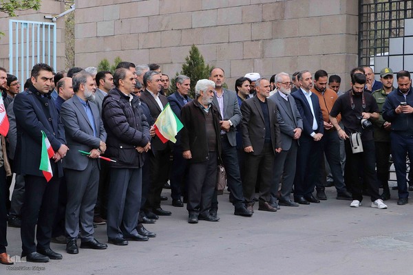 تجمع دانشگاهیان تبریز در محکومیت جنایات رژیم صهیونیستی