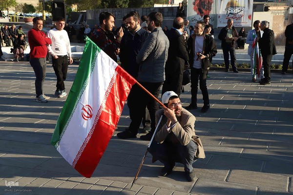 گردهمایی اصحاب فرهنگ، هنر و رسانه آذربایجان‌شرقی در حمایت از مردم مظلوم غزه 