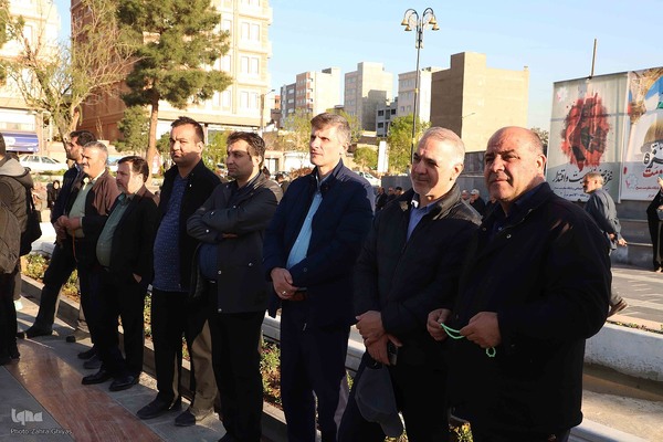 گردهمایی اصحاب فرهنگ، هنر و رسانه آذربایجان‌شرقی در حمایت از مردم مظلوم غزه 