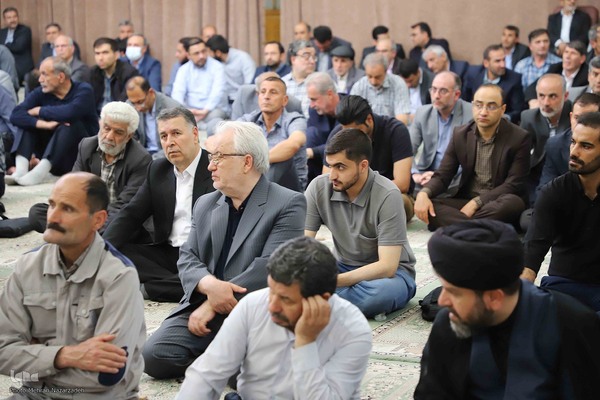 مراسم بزرگداشت شهدای خدمت در دانشگاه تبریز