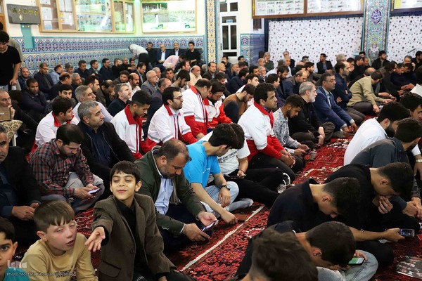 بزرگداشت شهدای خدمت در اهر