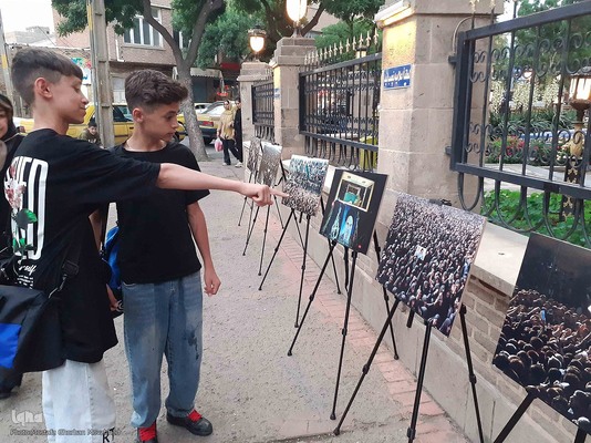 برپایی نخستین نمایشگاه عکس "در سوگ خورشید" در شهرستان اهر 