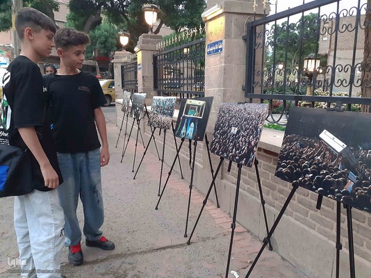 برپایی نخستین نمایشگاه عکس "در سوگ خورشید" در شهرستان اهر 