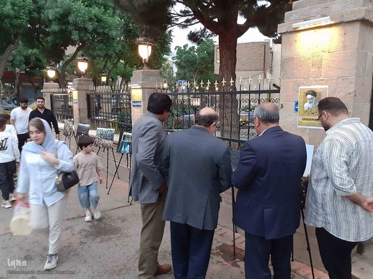 برپایی نخستین نمایشگاه عکس "در سوگ خورشید" در شهرستان اهر 