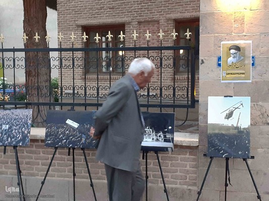 برپایی نخستین نمایشگاه عکس "در سوگ خورشید" در شهرستان اهر 