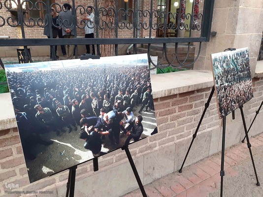 برپایی نخستین نمایشگاه عکس "در سوگ خورشید" در شهرستان اهر 