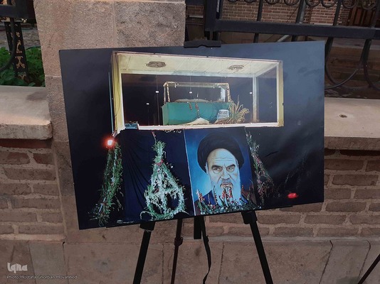 برپایی نخستین نمایشگاه عکس "در سوگ خورشید" در شهرستان اهر 