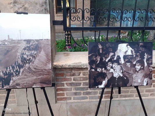 برپایی نخستین نمایشگاه عکس "در سوگ خورشید" در شهرستان اهر 