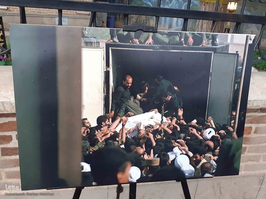 برپایی نخستین نمایشگاه عکس "در سوگ خورشید" در شهرستان اهر 