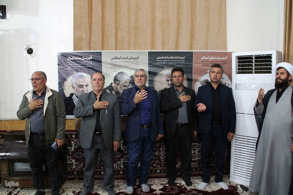  مراسم بزرگداشت سالروز ارتحال امام خمینی(ره) و گرامیداشت قیام خونین ۱۵ خرداد در روستای نقدوز اهر
