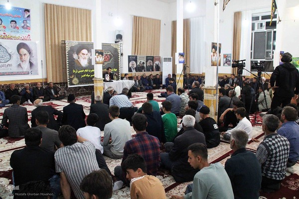  مراسم بزرگداشت سالروز ارتحال امام خمینی(ره) و گرامیداشت قیام خونین ۱۵ خرداد در روستای نقدوز اهر
