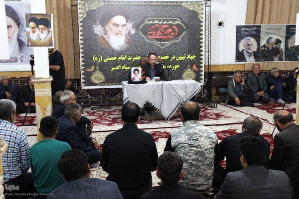  مراسم بزرگداشت سالروز ارتحال امام خمینی(ره) و گرامیداشت قیام خونین ۱۵ خرداد در روستای نقدوز اهر
